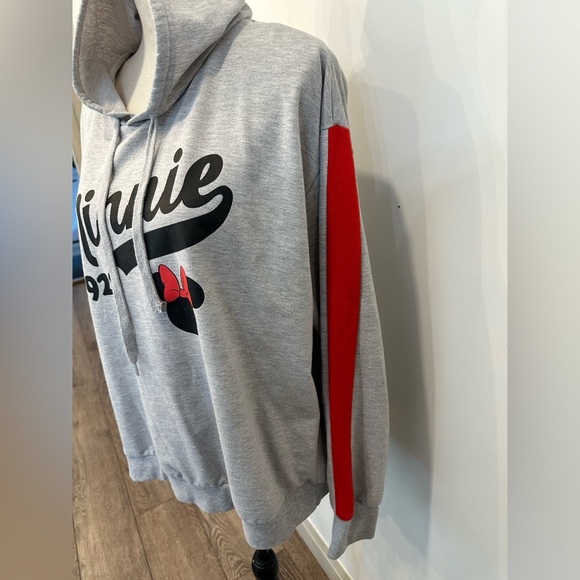 Minnie Mouse 1928 Disney  Hoodie Grey SZ XL EUC - Picture 5 of 8
